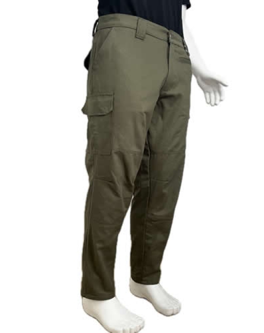 Haki Çok Cepli Teknik İş Pantolonu